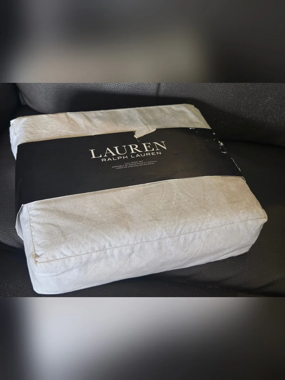 Lauren Ralph Lauren Full Sheet Set Paisley